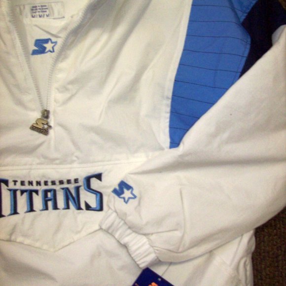 STARTER Fall 2018 Jackets & Coats Tennessee Titans Half Zip Starter